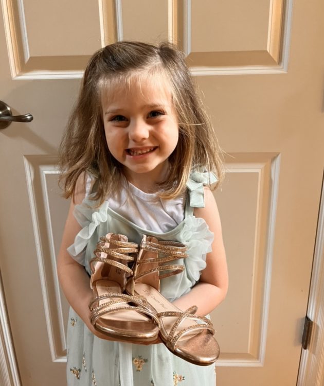 Kierstyn with Sandals